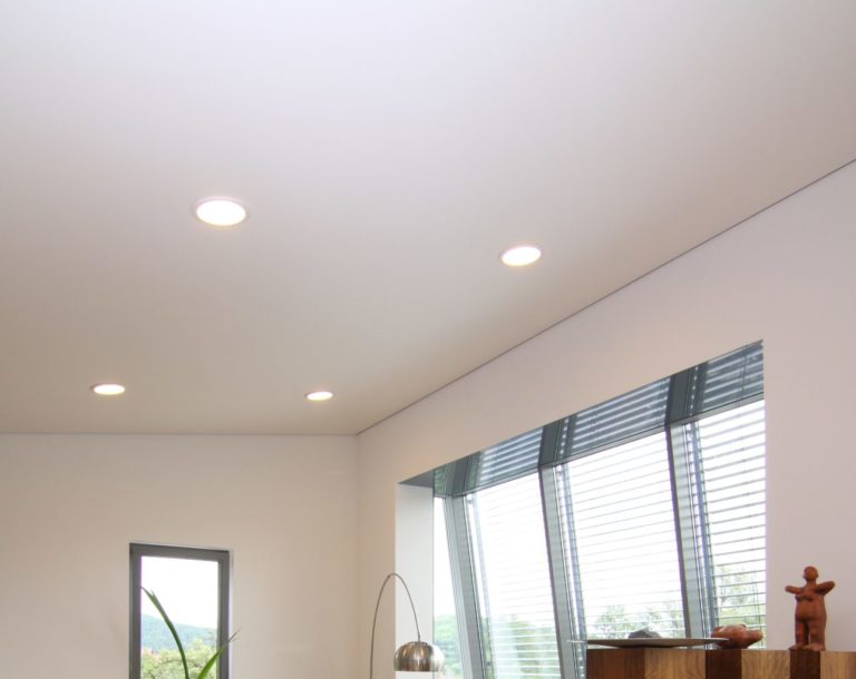 Spanndecke MATT weiss