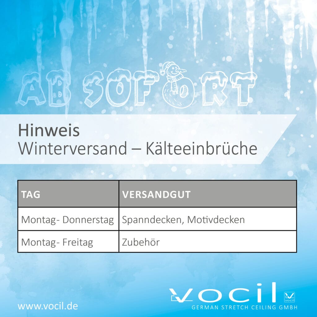 VOCIL_Winterversand_Kalteeinbruche