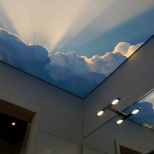 Lichtdecke Druck