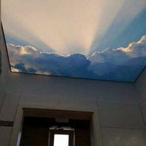 Lichtdecke Druck