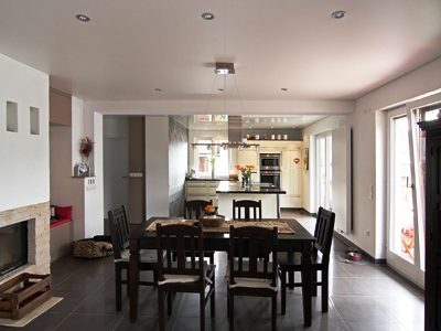 Spanndecke MATT weiss